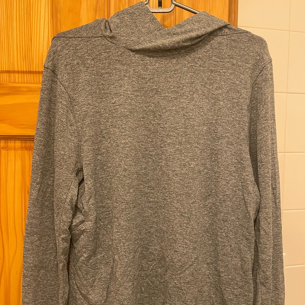 Mens Lululemon Dry Sense hoodie size S, in light blue textured color